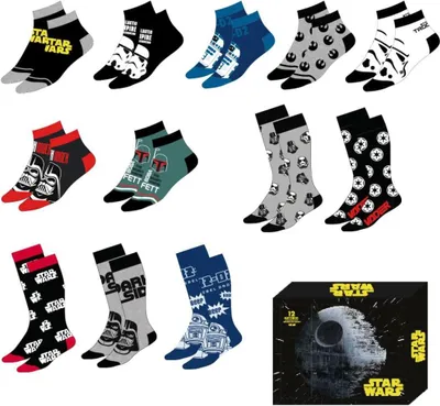 Produktbild von Star Wars Socken 12er-Pack 38-45