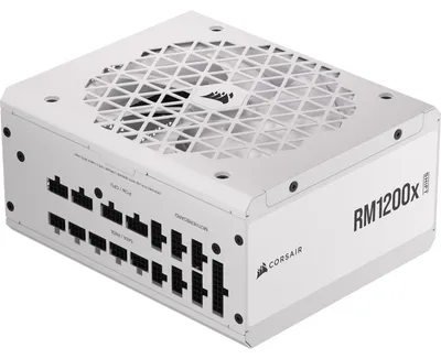 Zdjęcie produktu dla Corsair RMx Series RM1200x, 1200 W, 100 - 240 V, 47 - 63 Hz, 15 A, 150 W, 1200 W