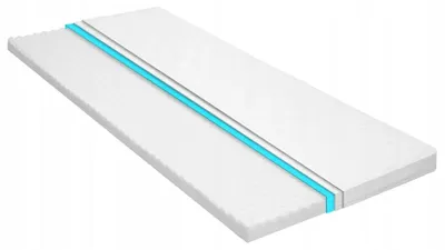 Produktbild von Matratzenauflage Kaltschaum PolyurethanD25 Weiß 120x200x6 cm