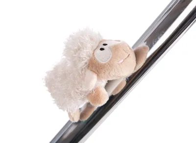 Produktbild von Nici Magnet Schaf weiß/beige 11 cm Plüschmagnet