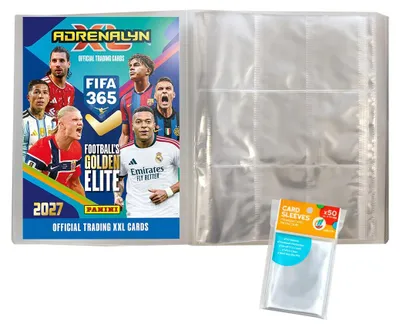 Obrázek produktu pro Sada FIFA 365 Adrenalyn XL 2027: 1 prázdný sběratelský album + exkluzivní obaly collect-it