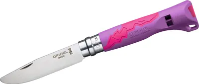 Produktbild von Opinel N°07, Gleitgelenk-Messer, Camper/scout, Absetzpunkt, Edelstahl, Polyamid, Violett