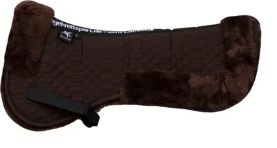 Produktbild von Engel Reitsport Lammfell Sattelkissen (Sakis2) Mocca Mocca L (18 - 19,5 Inch) 58cm
