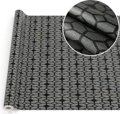 Produktbild von Tischdecke Wachstuch Premium Ornamente Grau Robust Wasserabweisend Breite 140 cm Länge 2000 cm