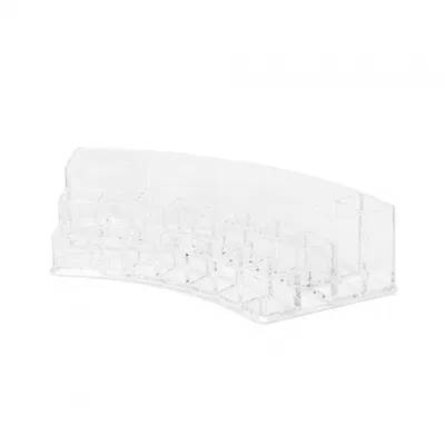 Obrázok produktu pre držiak na make-up 28 x 12 x 6,5 cm priehľadný