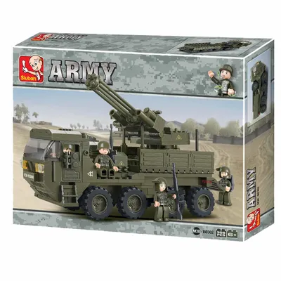 Image de Ensemble de briques Torro - Camion militaire de défense aérienne
