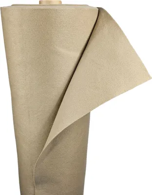 Produktbild von Bastelfilz Filz 1,5m Br. Dekostoff Wollfilz Filzstoff Filzrolle beige