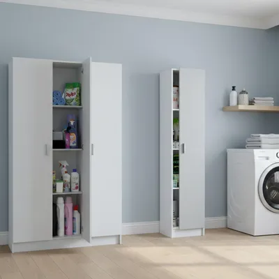 Immagine prodotto di Sinnai - Armadio Multiuso Grande, 146x180h cm Bianco, Modulabile