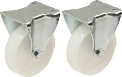 Zdjęcie produktu dla 2 - nylonowe kółka 80 mm - zestaw kółek do dużych obciążeń 120 kg każde