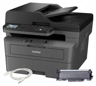 Produktbild von Brother Mfc-L2802dn 3-in-1 32 Seiten/Min-Schwarzweißdrucker, Scanner, ADF, LAN, USB