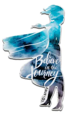 Produktbild von Disney © Frozen 2 Elsa Eiskönigin  - Aufnäher, Bügelbild, Aufbügler, Applikationen, Patches, Flicken, Zum Aufbügeln, Größe: 8,1 x 4,1 cm