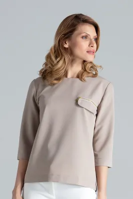 Produktbild von Figl Damenbluse Igraigan M393 beige M