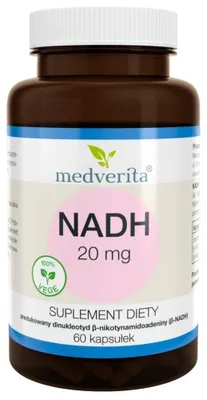 Image de Medverita NADH 20 mg - 60 gélules