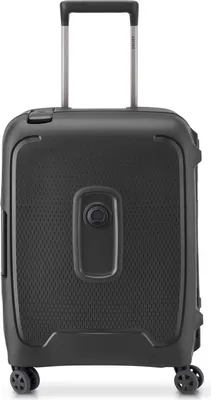 Image de DELSEY PARIS trolley Moncey 4 Double Rolls Cabin Trolley Slim 55 Black noir