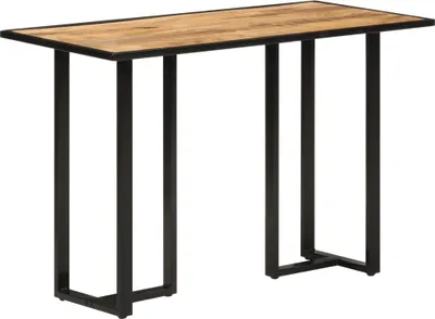 Produktbild von Esstisch 110x55x75,5 cm Massivholz Mango