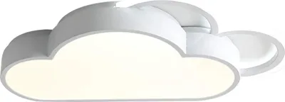 Produktbild von 42W Dimmbares LED Wolken Deckenlicht 55×25cm, 3000–6500K, Memory-Funktion, für Kinderzimmer & Schlafzimmer