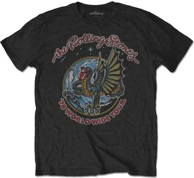 Obrázek produktu pro The Rolling Stones Dragon '78 (Back Print) Black L Tričko