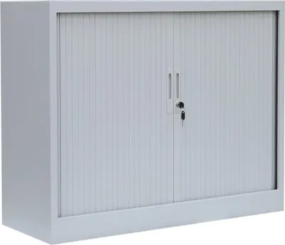 Produktbild von Querrollladenschrank Sideboard 100cm breit Aktenschrank Rolladenschrank 555100