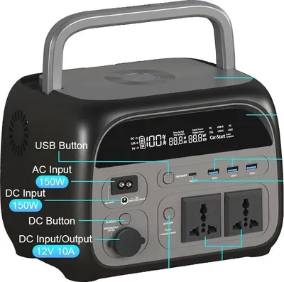 Zdjęcie produktu dla Elektrownia, pojemność 345,6 Wh, wiele opcji ładowania, AP400 345 Wh