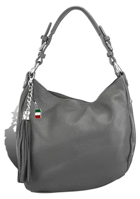 Produktbild von Florence Tasche grau Leder Shopper D2OTF134K