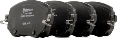 Produktbild von VALEO Bremsbeläge Satz Vorne für RENAULT Megane IV Grandtour (K9A/M/N) 302735