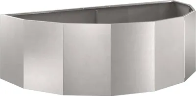 Obrázok produktu pre vidaXL Kvetináč strieborný 120 x 60 x 35 cm nerezová oceľ