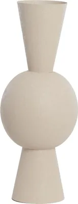 Produktbild von Light & Living - Vase Chedi - Hellgrau - Ø25cm