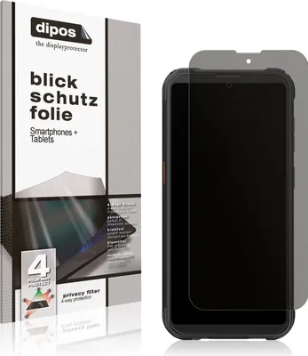 Produktbild von Blickschutzfolie für Blackview BV5300 matt Schutzfolie Folie Display Schutz dipos