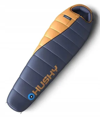 Zdjęcie produktu dla Husky Śpiwór puchowy DRAPE -20°C, 85x220cm, 1.25kg, niebieski