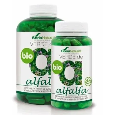 Imagen del producto de Soria Verde, Alfalfa, 630 mg, 240 cápsulas