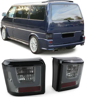 Produktbild von Original LED LIGHTBAR Rückleuchten Heckleuchten in Schwarz für VW T4 IV ab