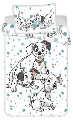 Produktbild von Disney Baby Wende Bettwäsche Set 101 Dalmatiner 100x135cm