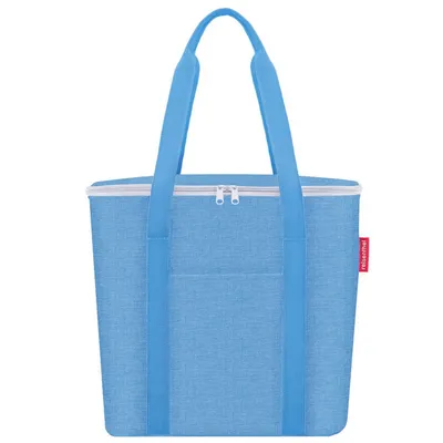 Produktbild von reisenthel thermoshopper, Isoliertasche, Thermo-Einkaufstasche, Twist Azure, 15 L, OV4084