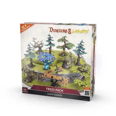 Produktbild von Dungeons & Lasers - Trees Pack (10)