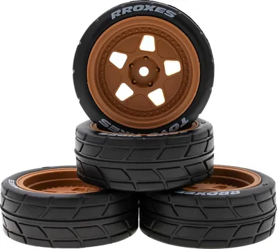 Zdjęcie produktu dla Opony do zdalnie sterowanych samochodów terenowych 65*45*26mm 4szt Zamiennik do TAMIYA TT02 XV01 HSP 94123 HPI KYOSHO WLtoys 1/10 Koła do samochodów zdalnie sterowanych