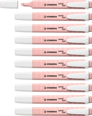 Produktbild von STABILO Textmarker -  swing cool NatureCOLORS Wildflower - 10er Pack - rouge