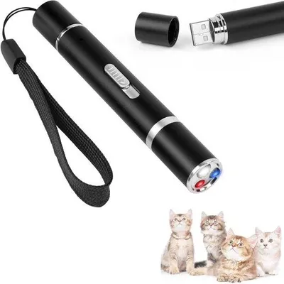 Produktbild von Interaktives Spielzeug für Katzen und Hunde, LED, oplaadbaar, Trainingsgerät