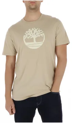 Productafbeelding van Timberland T-shirt Heren Beige - TB0A2C2R - Maat S