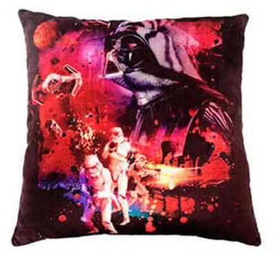 Imagen del producto de Cojín de combate Star Wars de Joy Toy, 40x40 cm, multicolor. Multicolor, talla única