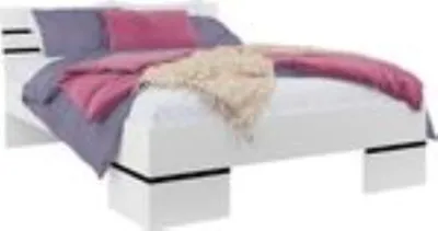Immagine prodotto di Letto matrimoniale Struttura Violla 160x200cm bianco