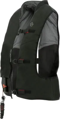 Produktbild von Equitheme Air2 Airbag Erwachsenen Sicherheitsweste, Farbe:schwarz, Größe: S