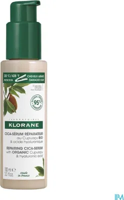 Produktbild von Klorane Repairing Cica-Serum With Organic Cupuacu Butter 100ml