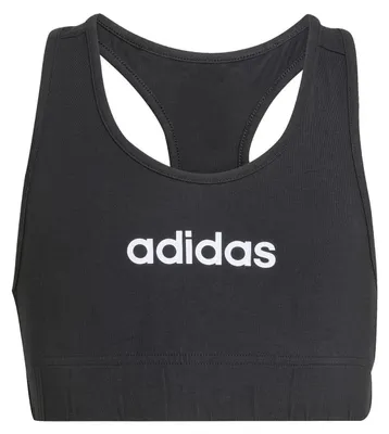 Produktbild von Adidas - "Linear" Sport-BH für Mädchen GT14986 (158) (Schwarz/Weiß)