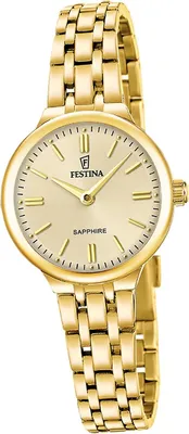 Obrázok produktu pre Dámske náramkové hodinky Festina Mademoiselle z nehrdzavejúcej ocele a zlata D2UF20745/2