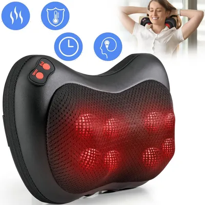 Produktbild von Shiatsu Massagegerät, Massagekissen für Nacken Schulter Rücken, Geeignet für Büro Zuhause