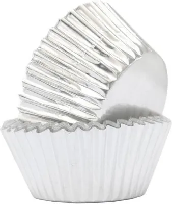 Produktbild von Los 48 Präsentationsschalen Silber - Scrapcooking