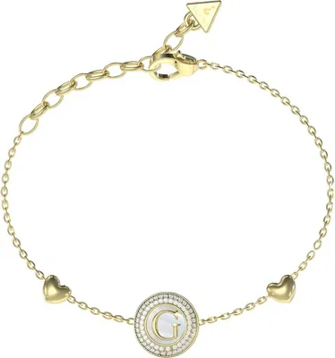 Obrázok produktu pre Náramky   S pevnými príveskami Guess Gold   Kolekcia  - dámske
