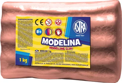 Immagine prodotto di Argilla da modellare Astra 1 kg di cioccolato al latte