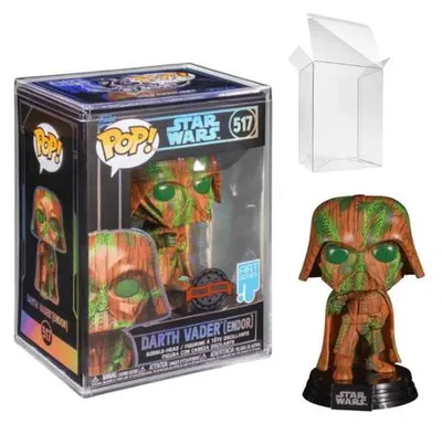Produktbild von Funko Pop! Star Wars - Darth Vader Art Series #517 Endor - Exclusive [No acrylic]