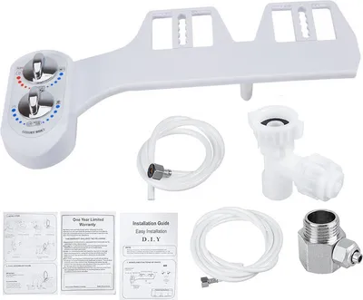 Immagine prodotto di Sedile del wc attacco per bidet getto d'acqua dolce calda e fredda non elettrico - 15/16